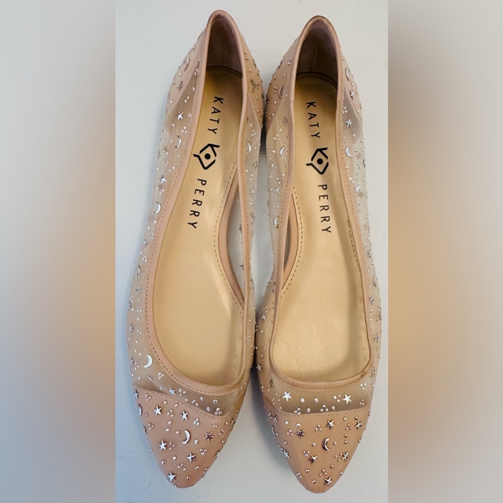 Katy Perry 🌙 Moon and ⭐️ Stars Nude Flats